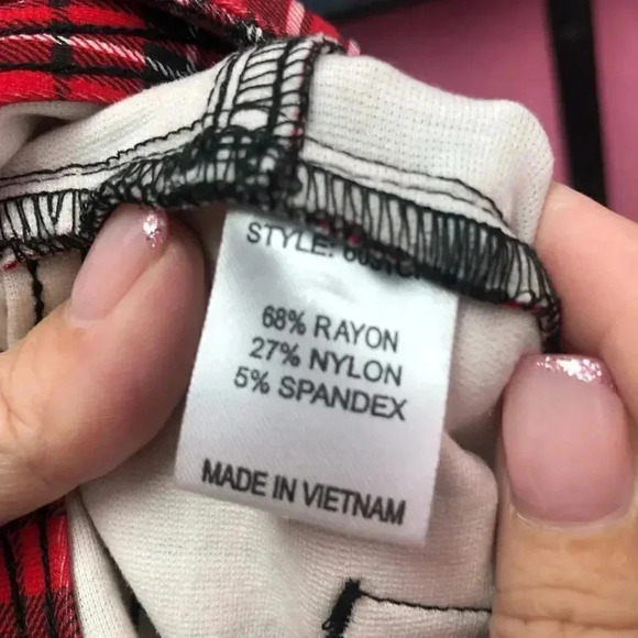 Labijou Plaid Bell Bottom Pant - Picture 4 of 5